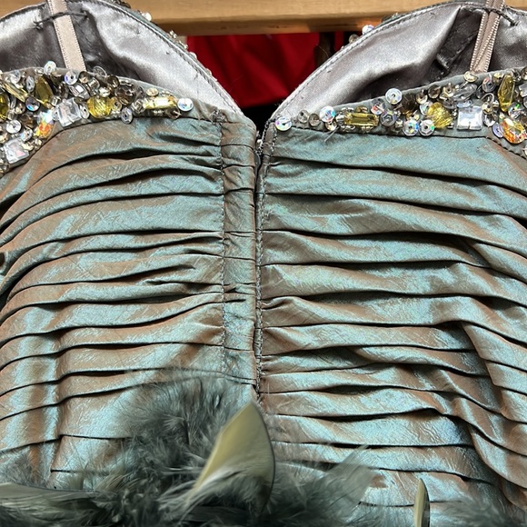 NWT,JOVANI SHORT & COCKTAIL DRESSES 171473 green - Picture 10 of 17